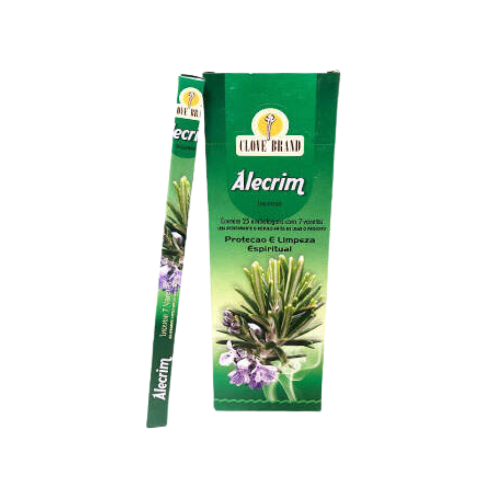 Caixa Incenso Flute Clove Brand - Alecrim
