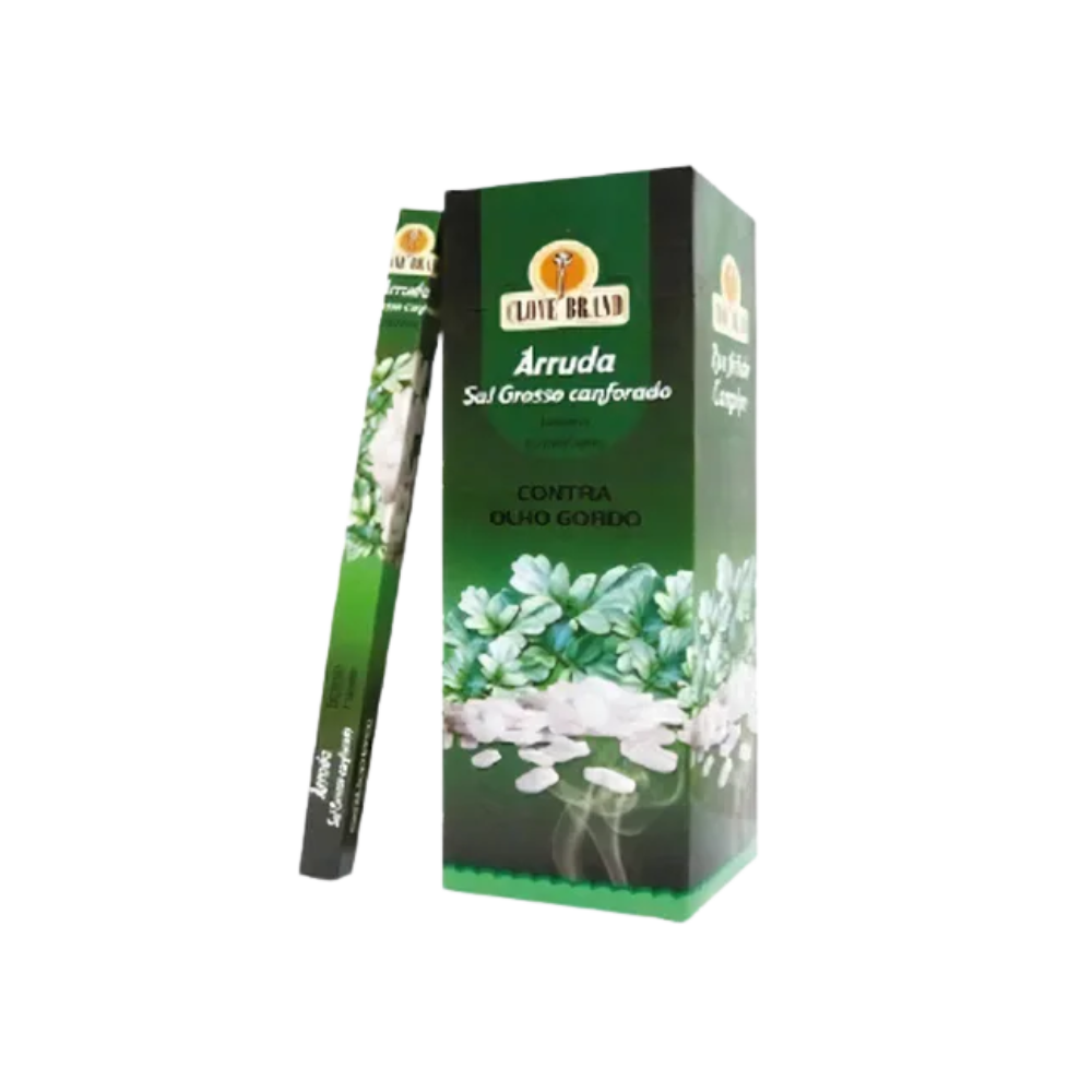 Caixa Incenso Flute Clove Brand - Arruda Sal Grosso Canforado