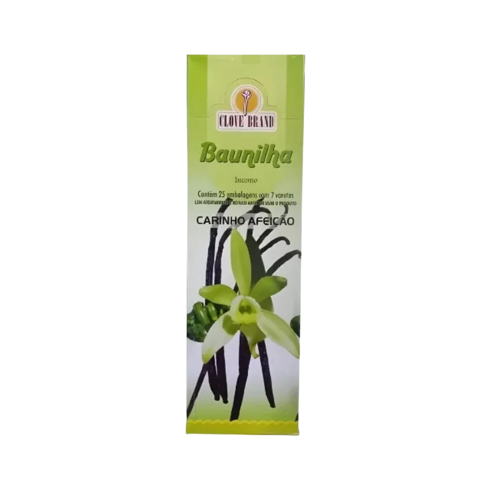 Caixa Incenso Flute Clove Brand - Baunilha