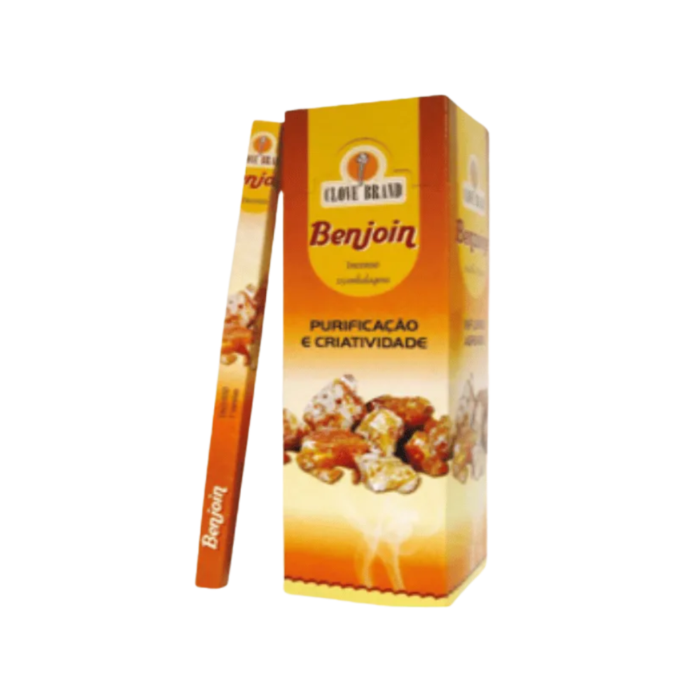 Caixa Incenso Flute Clove Brand - Benjoin