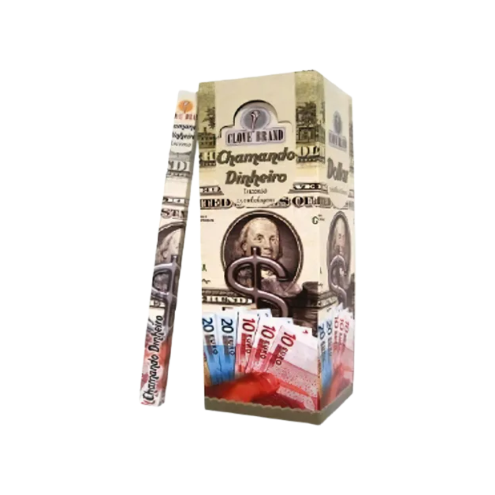 Caixa Incenso Flute Clove Brand - CHamando DInheiro