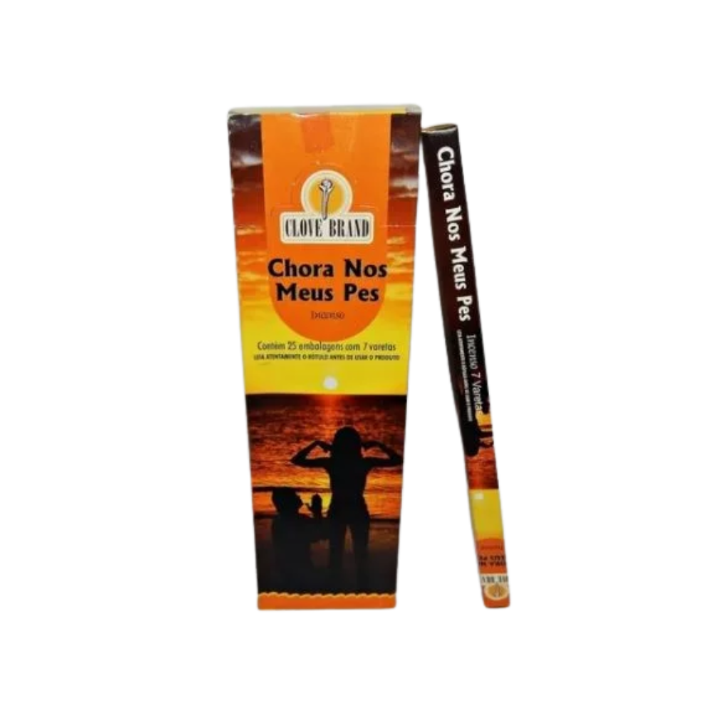 Caixa Incenso Flute Clove Brand - Chora nos Meus Pés
