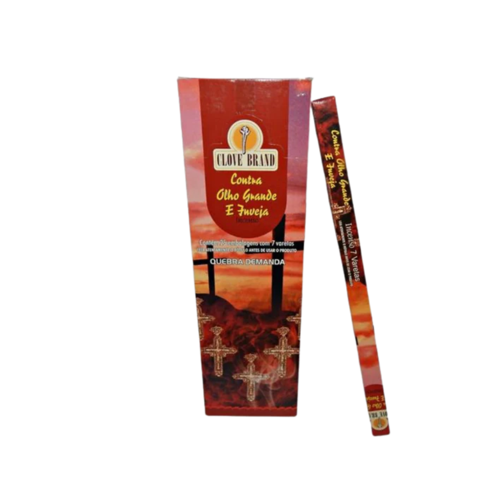 Caixa Incenso Flute Clove Brand - Contra Olho Grande e Inveja