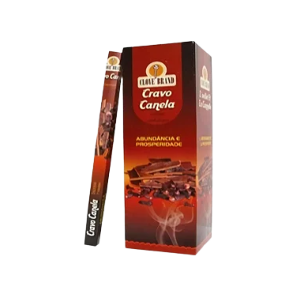 Caixa Incenso Flute Clove Brand - Cravo Canela