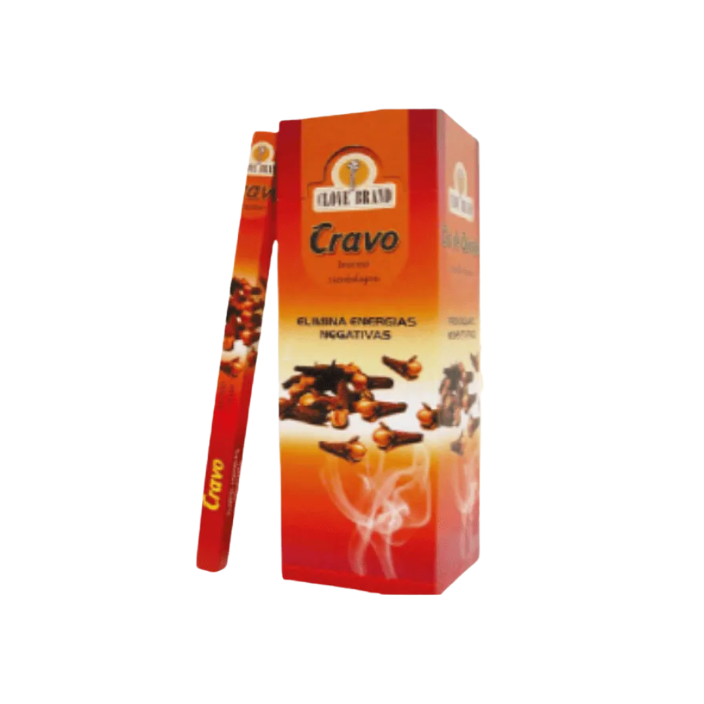 Caixa Incenso Flute Clove Brand - Cravo