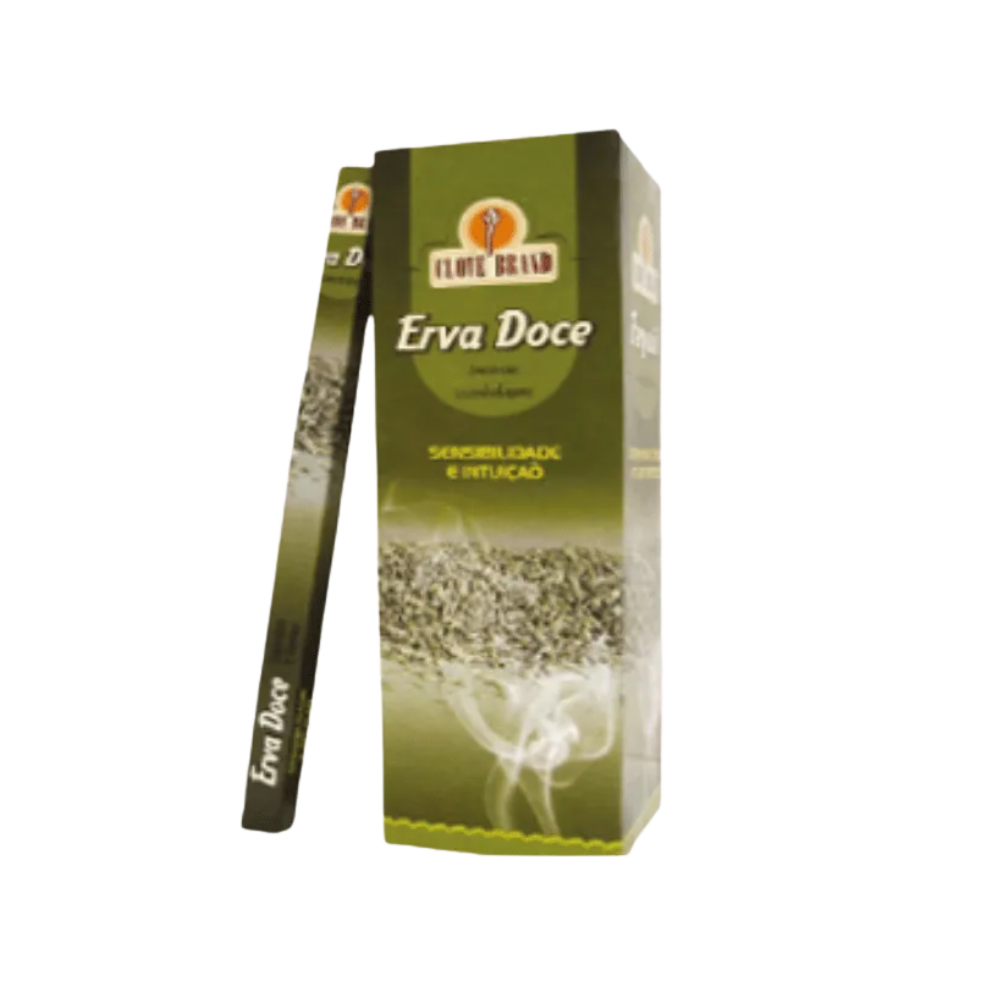 Caixa Incenso Flute Clove Brand - Erva Doce