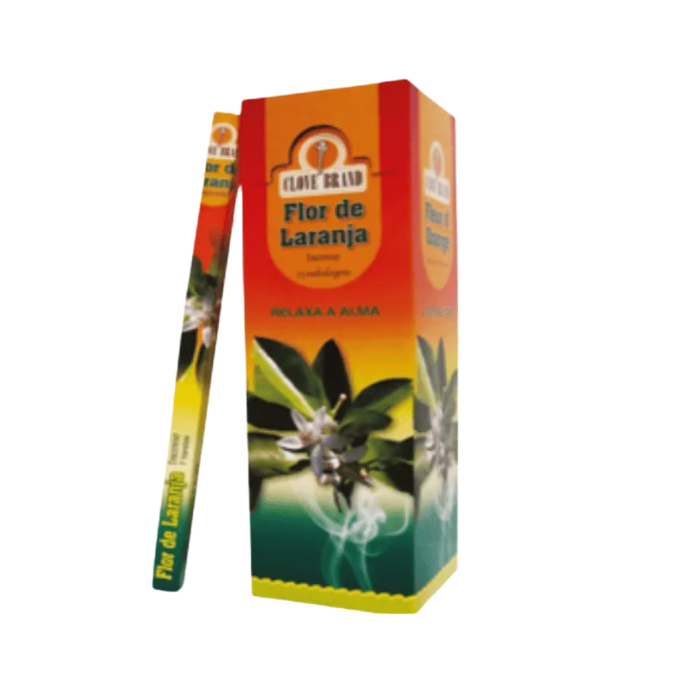 Caixa Incenso Flute Clove Brand - Flor de Laranja