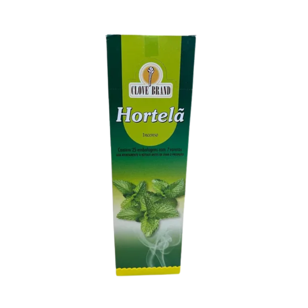 Caixa Incenso Flute Clove Brand - Hortelã