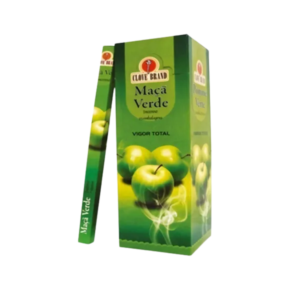 Caixa Incenso Flute Clove Brand - Maçã Verde