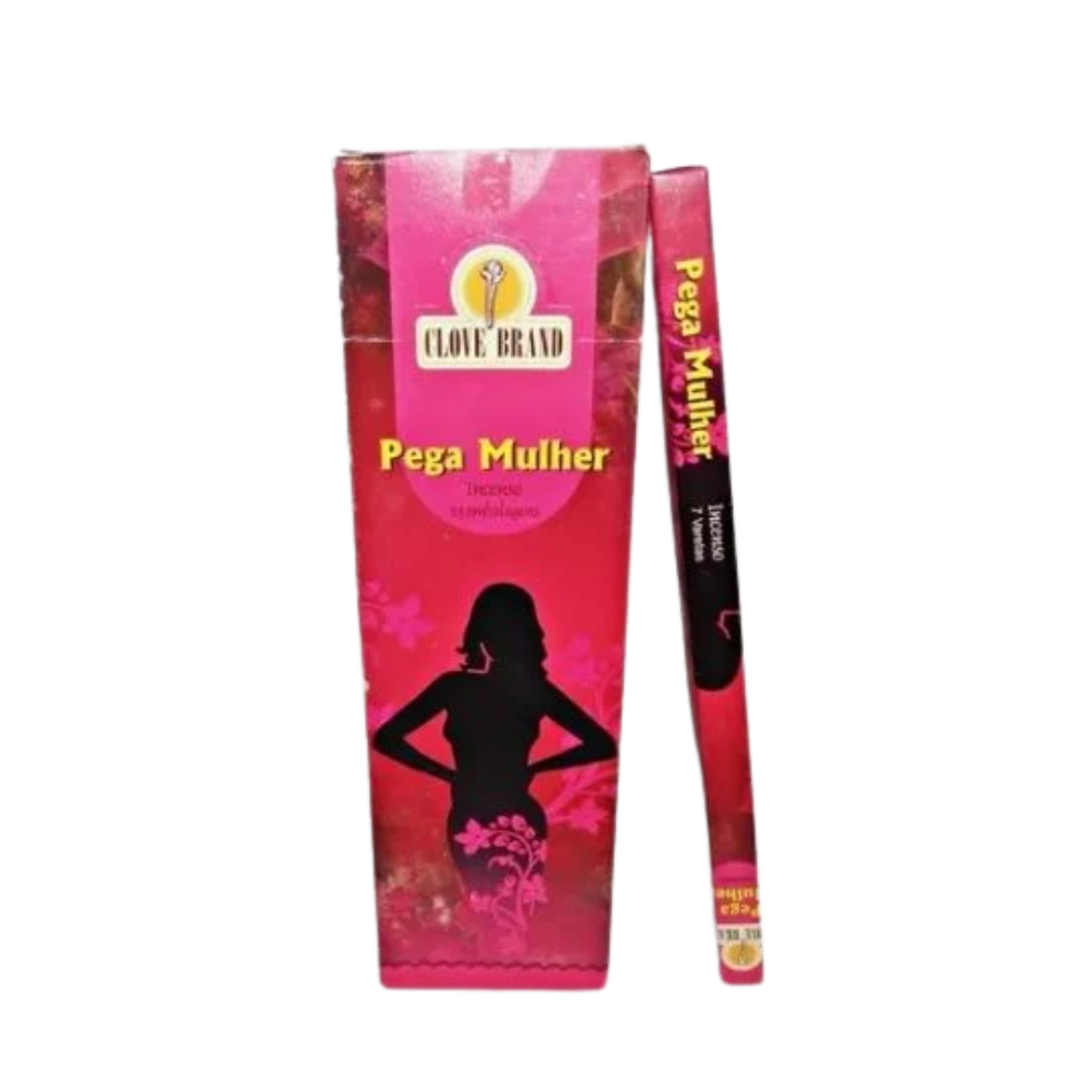 Caixa Incenso Flute Clove Brand - Pega Mulher