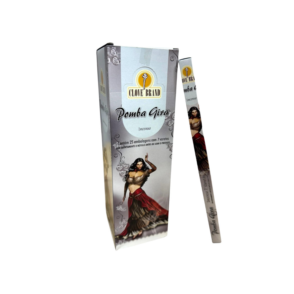 Caixa Incenso Flute Clove Brand - Pomba Gira