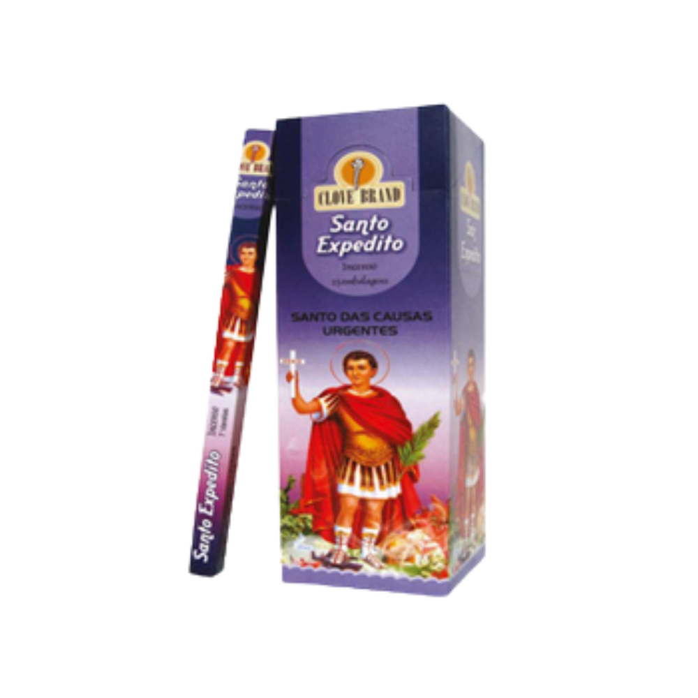 Caixa Incenso Flute Clove Brand - Santo Expedito