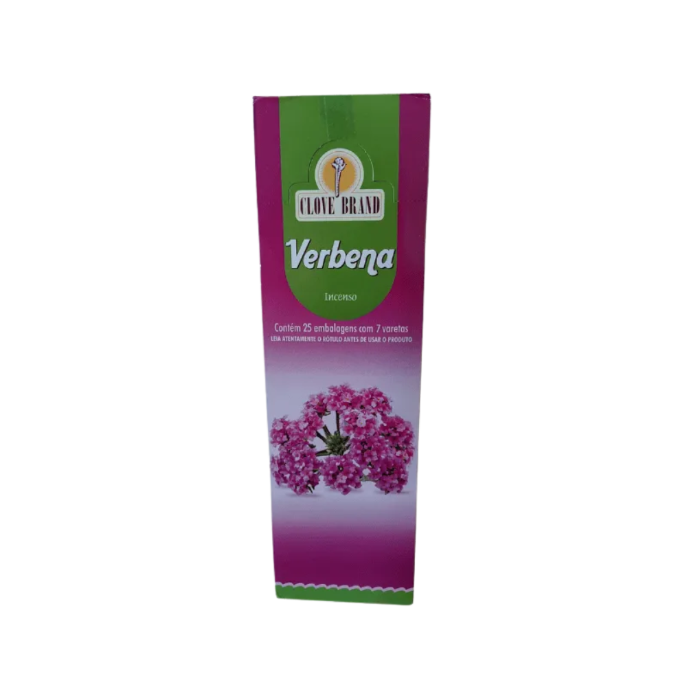Caixa Incenso Flute Clove Brand - Verbena
