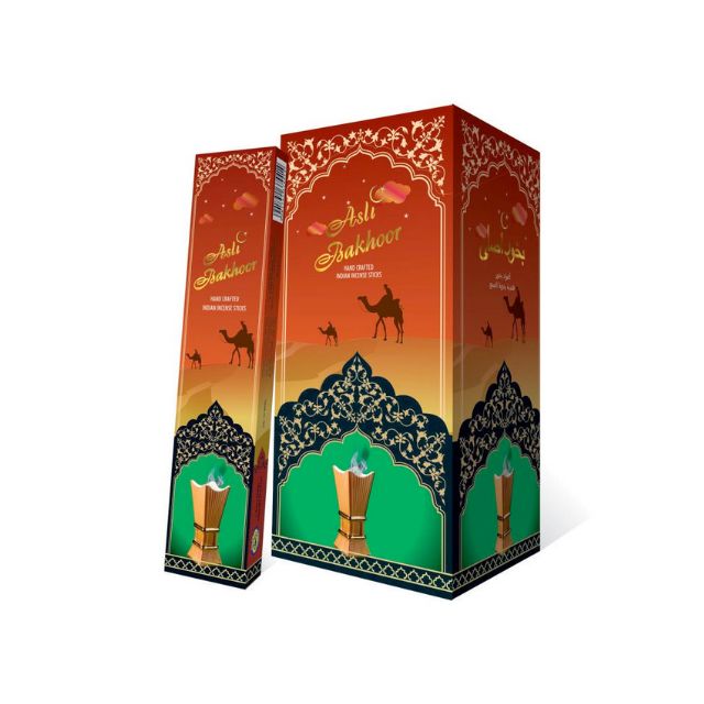 Caixa Incenso Flute Cycle Brand Rectangle - Asli Bakhoor