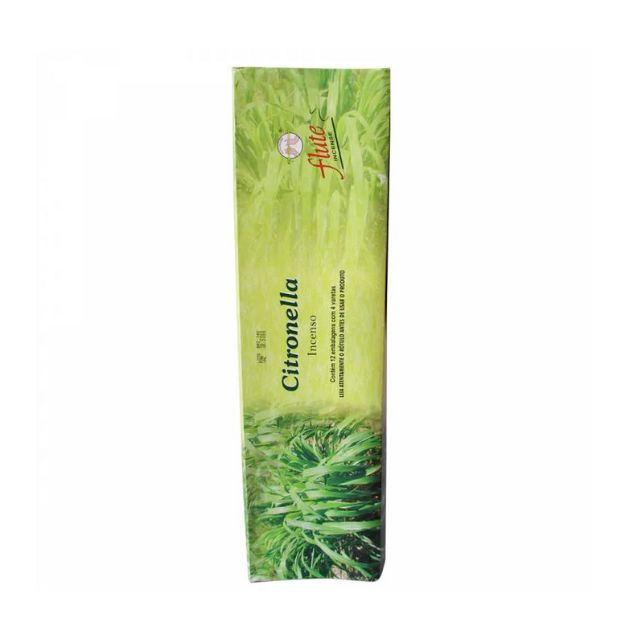 Caixa Incenso Flute Long Square - Citronela