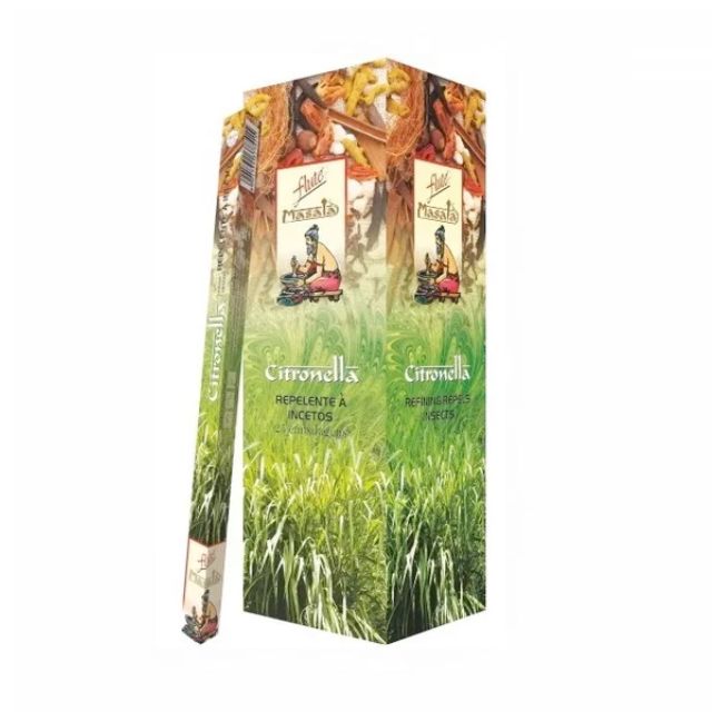 Caixa Incenso Flute Masala - Citronela