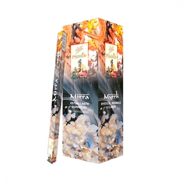 Caixa Incenso Flute Masala - Mirra