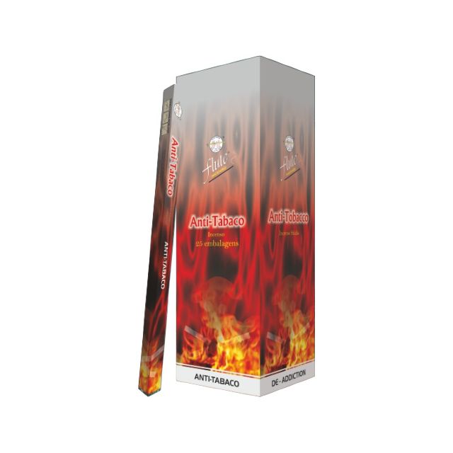 Caixa Incenso Flute Regular Square - Anti Tabaco