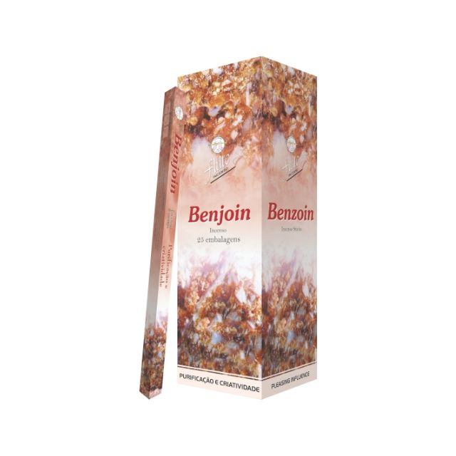 Caixa Incenso Flute Regular Square - Benjoin