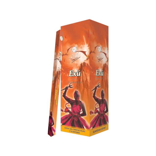 Caixa Incenso Flute Regular Square - Exú