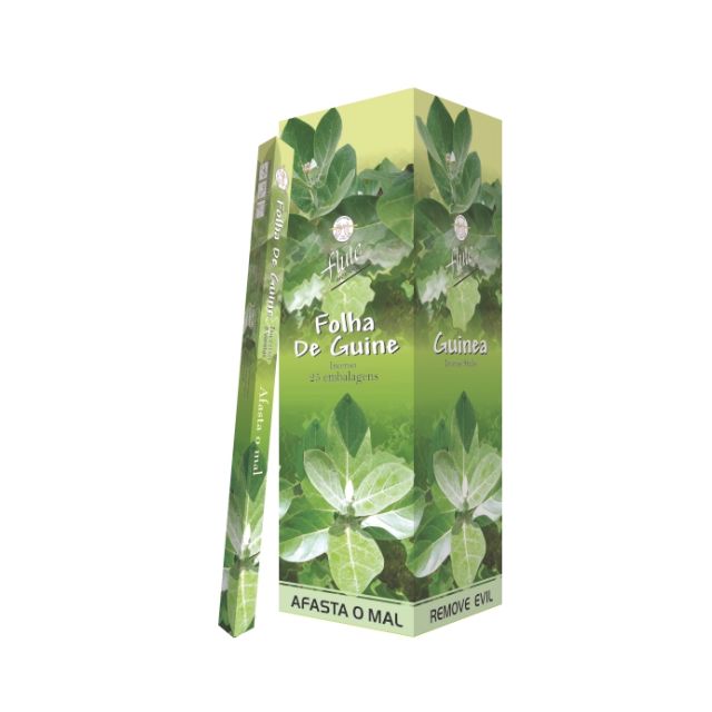 Caixa Incenso Flute Regular Square - Folha de Guine