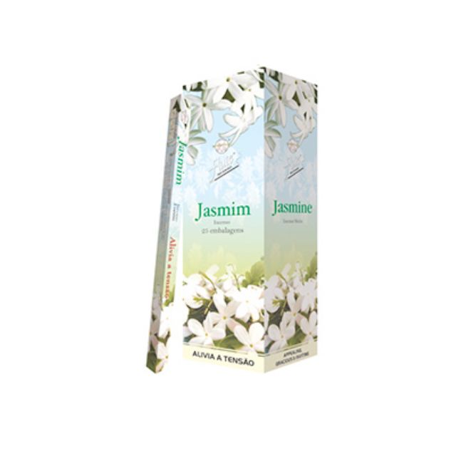 Caixa Incenso Flute Regular Square - Jasmim