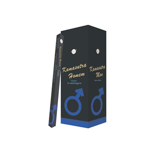 Caixa Incenso Flute Regular Square - Kamasutra Homem