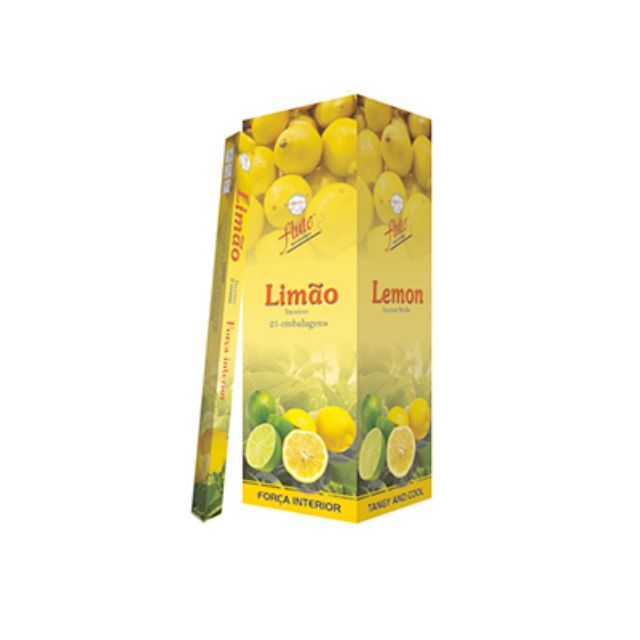 Caixa Incenso Flute Regular Square - Limão