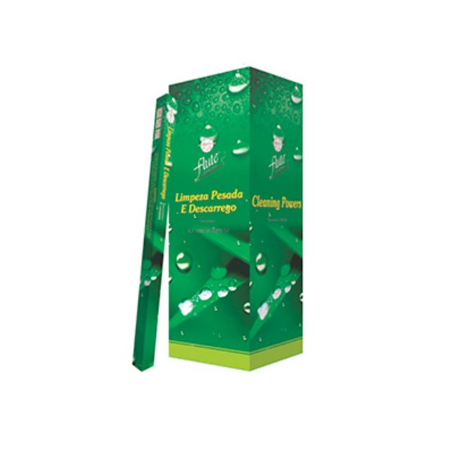 Caixa Incenso Flute Regular Square - Limpeza Pesada e Descarrego