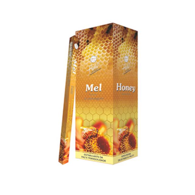 Caixa Incenso Flute Regular Square - Mel