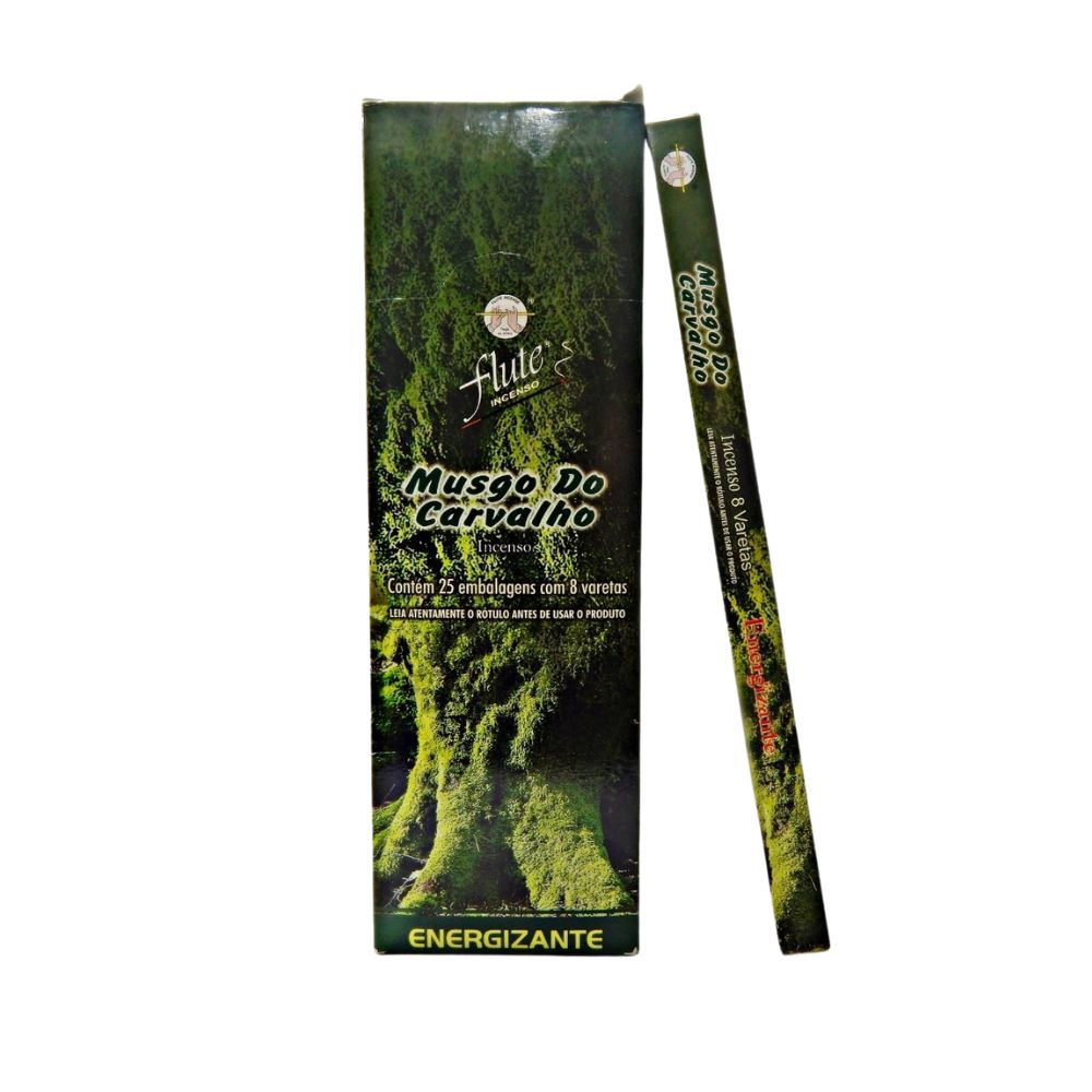 Caixa Incenso Flute Regular Square - Musgo do Carvalho