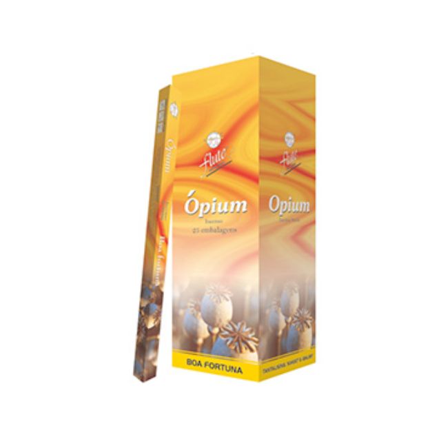 Caixa Incenso Flute Regular Square - Ópium