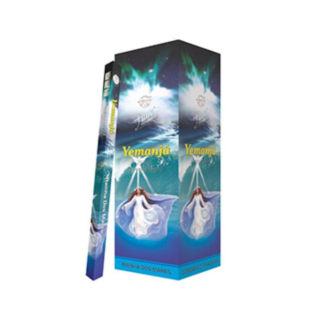 Caixa Incenso Flute Regular Square - Yemanjá