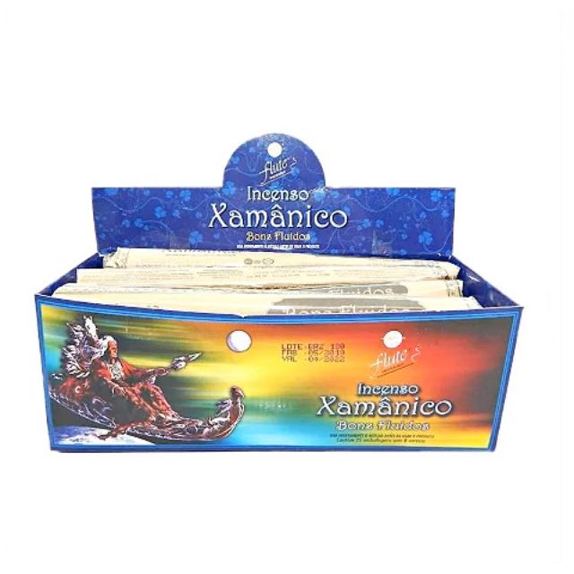 Caixa Incenso Flute Xamânico - Sons Fluidos